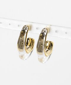 le.coeur blanc / ルクールブラン ピアス・イヤリング | クリアドロップピアス