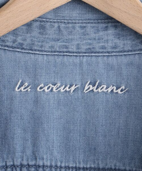 le.coeur blanc / ルクールブラン シャツ・ブラウス | TAKEデニムオーバーシャツ | 詳細30