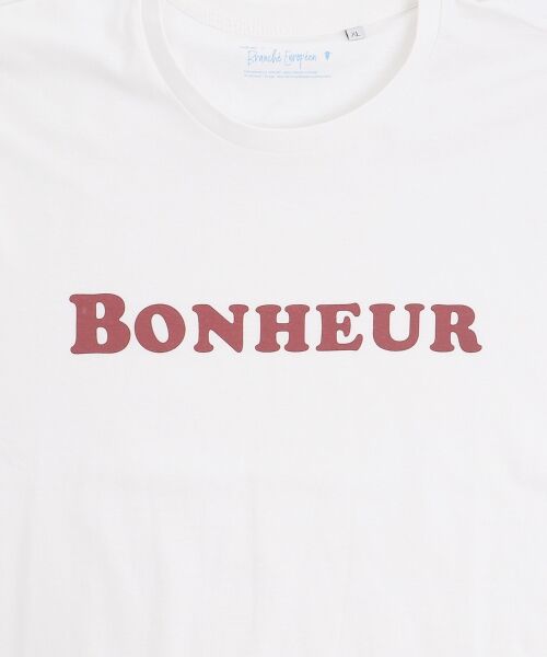 le.coeur blanc / ルクールブラン Tシャツ | CHEVRE ワイドロゴTシャツ | 詳細10