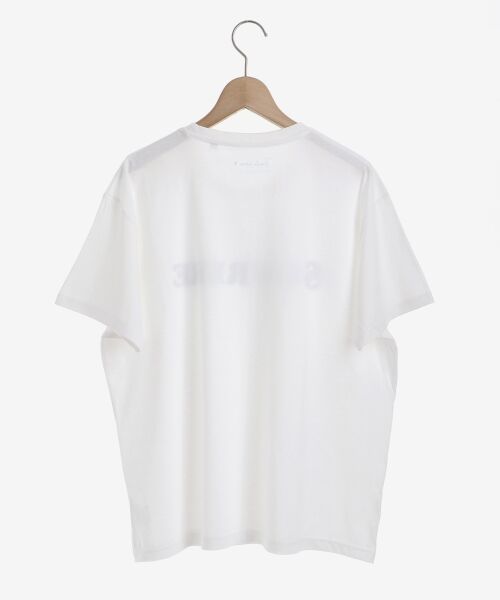 le.coeur blanc / ルクールブラン Tシャツ | CHEVRE ワイドロゴTシャツ | 詳細5