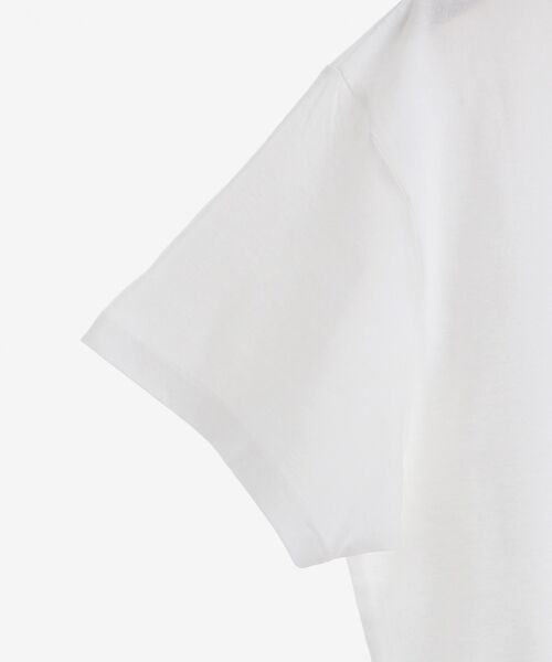 le.coeur blanc / ルクールブラン Tシャツ | CHEVRE ワイドロゴTシャツ | 詳細7