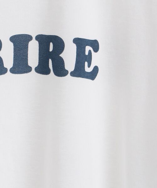 le.coeur blanc / ルクールブラン Tシャツ | CHEVRE ワイドロゴTシャツ | 詳細8