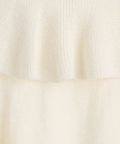 le.coeur blanc / ルクールブラン ニット・セーター | 衿付きニットプルオーバー | 詳細18