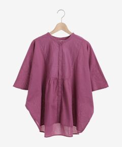 le.coeur blanc / ルクールブラン シャツ・ブラウス | 刺繍フレアスリーブブラウス