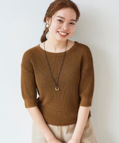 le.coeur blanc / ルクールブラン ニット・セーター | コイルヤーンニットプルオーバー