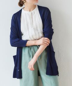 le.coeur blanc / ルクールブラン カーディガン・ボレロ | カシリーレーヨンニットカーディガン