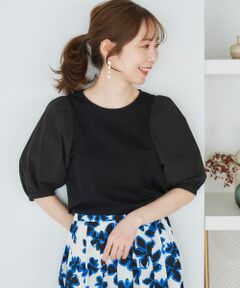 le.coeur blanc / ルクールブラン カットソー | マーセライズボリュームスリーブプルオーバー