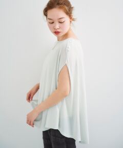 le.coeur blanc / ルクールブラン ニット・セーター | ポンチョライクニットプルオーバー