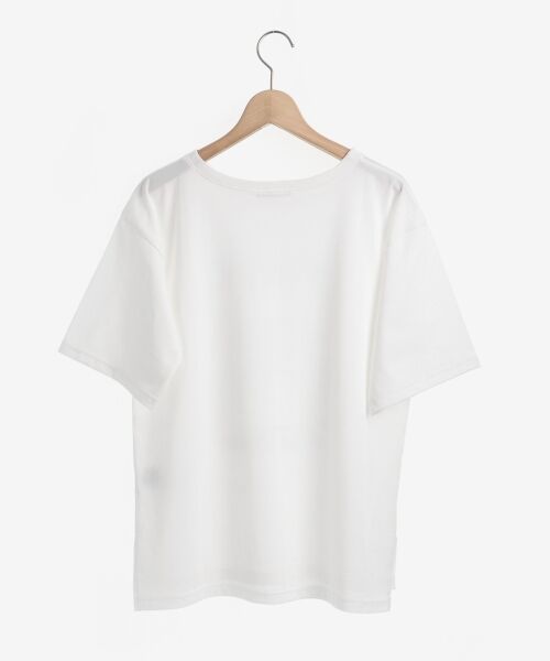 le.coeur blanc / ルクールブラン Tシャツ | スクエアロゴプリントTシャツ | 詳細18