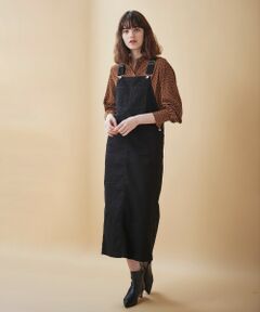 le.coeur blanc / ルクールブラン ロング・マキシ丈ワンピース | ストレッチサロペットスカート