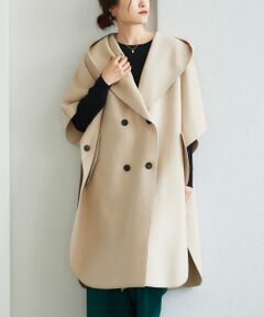 le.coeur blanc / ルクールブラン ポンチョ | vaneum クロークフーディポンチョコート