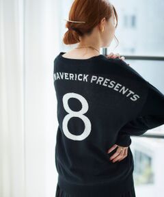 MAISON MAVERICK インターシャロゴニット