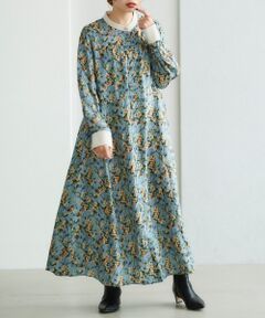 le.coeur blanc / ルクールブラン ロング・マキシ丈ワンピース | IPEKER フラワープリントワンピース