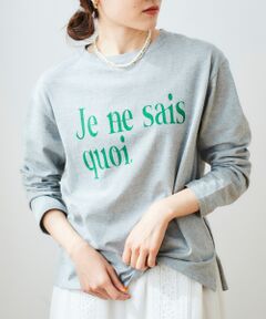 Je ne sais quoi ロゴTシャツ