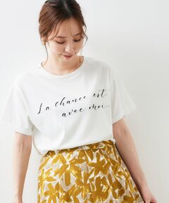 【brush brush×le】レタリングTシャツ