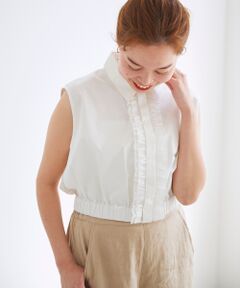 le.coeur blanc / ルクールブラン シャツ・ブラウス | MAISON MAVERICK フリル×レースブラウス