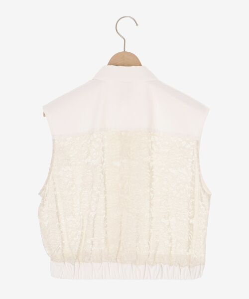 le.coeur blanc / ルクールブラン シャツ・ブラウス | MAISON MAVERICK フリル×レースブラウス | 詳細9