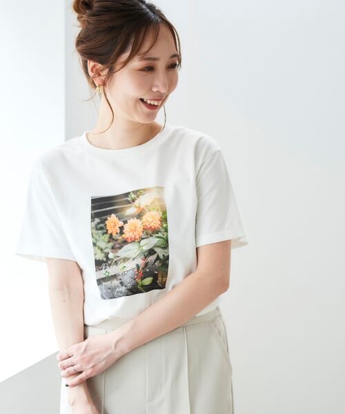 le.coeur blanc / ルクールブラン Tシャツ | カラーフォトTシャツ | 詳細2