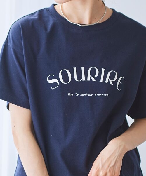 le.coeur blanc / ルクールブラン Tシャツ | SOURIREロゴTシャツ | 詳細29