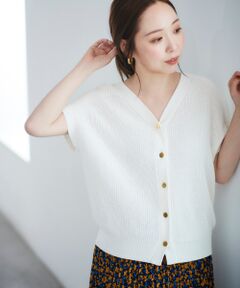 le.coeur blanc / ルクールブラン ニット・セーター | ペーパーヤーン2WAYニット