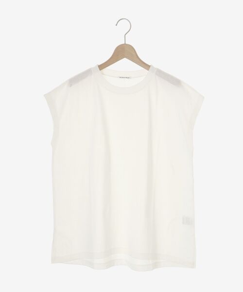 le.coeur blanc / ルクールブラン Tシャツ | オーガニックコットンフレンチスリーブTシャツ | 詳細17