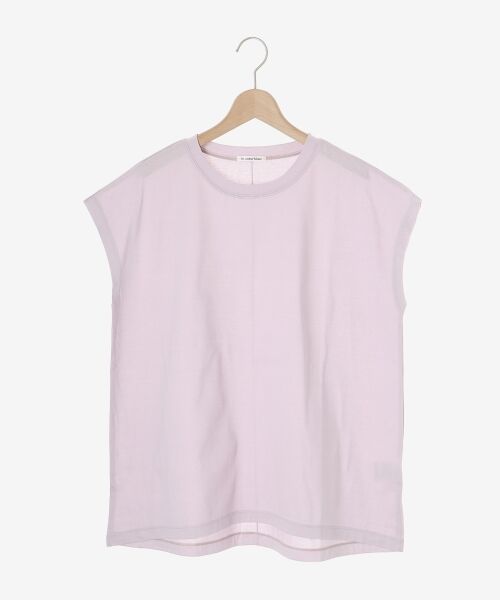 le.coeur blanc / ルクールブラン Tシャツ | オーガニックコットンフレンチスリーブTシャツ | 詳細1