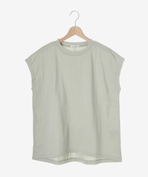 le.coeur blanc / ルクールブラン Tシャツ | オーガニックコットンフレンチスリーブTシャツ | 詳細14