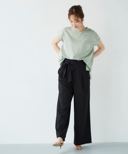 le.coeur blanc / ルクールブラン Tシャツ | オーガニックコットンフレンチスリーブTシャツ | 詳細19