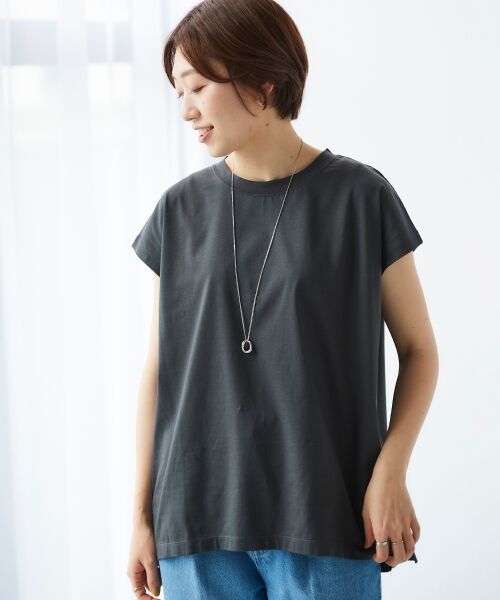 le.coeur blanc / ルクールブラン Tシャツ | オーガニックコットンフレンチスリーブTシャツ | 詳細25