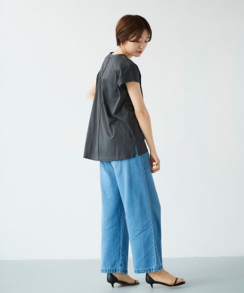 le.coeur blanc / ルクールブラン Tシャツ | オーガニックコットンフレンチスリーブTシャツ | 詳細28