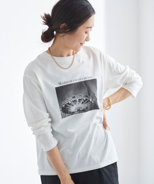 le.coeur blanc / ルクールブラン カットソー | モノクロフォトロンTEE | 詳細19