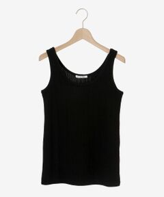 le.coeur blanc / ルクールブラン タンクトップ | 《手洗い可能》ランダムテレコタンク