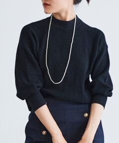 le.coeur blanc / ルクールブラン ニット・セーター | ワッフルクルーネックニット