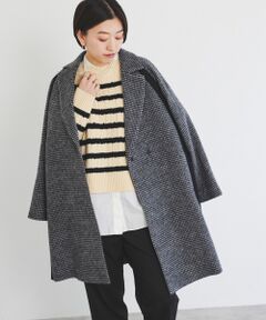 le.coeur blanc / ルクールブラン その他アウター | シャギーチェックチェスターコート