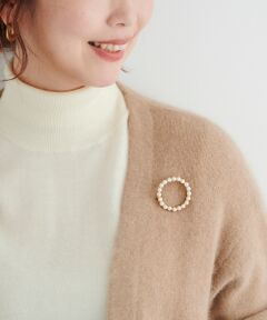 le.coeur blanc / ルクールブラン ブローチ・コサージュ | パールサークルブローチ