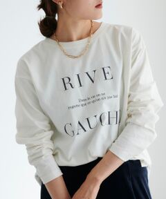 RIVE GAUCHE ロゴTシャツ