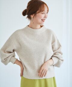 le.coeur blanc / ルクールブラン ニット・セーター | ボトルネックラメリブニット
