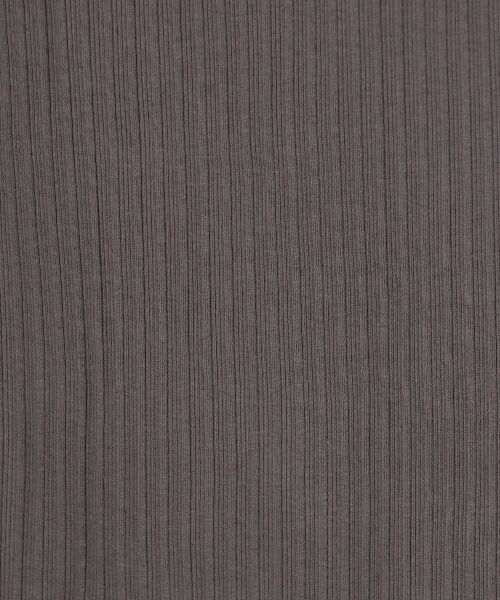 le.coeur blanc / ルクールブラン タンクトップ | 《手洗い可能》ランダムテレコUネックタンク | 詳細29