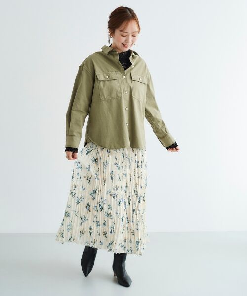 le.coeur blanc / ルクールブラン シャツ・ブラウス | パールボタンシャツ | 詳細11