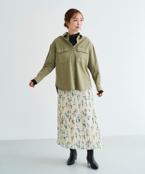 le.coeur blanc / ルクールブラン シャツ・ブラウス | パールボタンシャツ | 詳細12