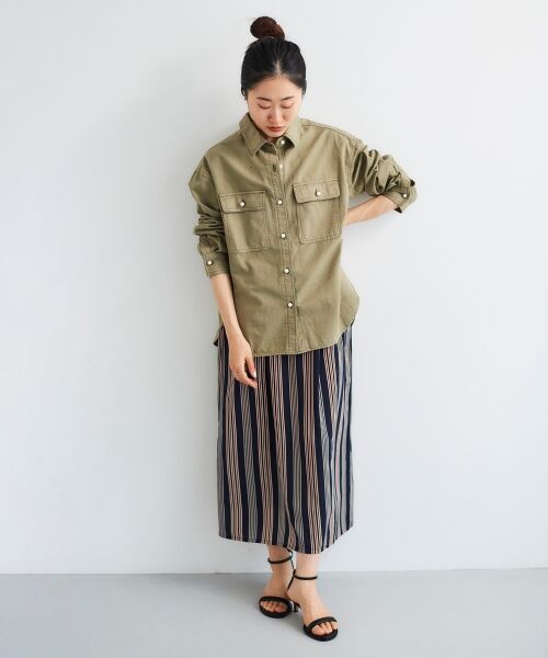 le.coeur blanc / ルクールブラン シャツ・ブラウス | パールボタンシャツ | 詳細20