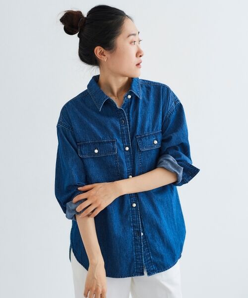 le.coeur blanc / ルクールブラン シャツ・ブラウス | パールボタンシャツ | 詳細22