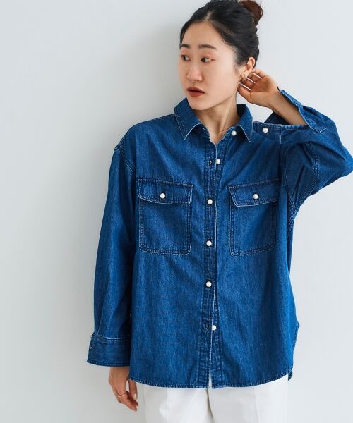 le.coeur blanc / ルクールブラン シャツ・ブラウス | パールボタンシャツ | 詳細23