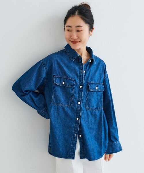 le.coeur blanc / ルクールブラン シャツ・ブラウス | パールボタンシャツ | 詳細24