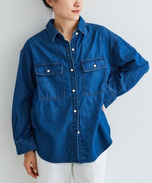 le.coeur blanc / ルクールブラン シャツ・ブラウス | パールボタンシャツ | 詳細29