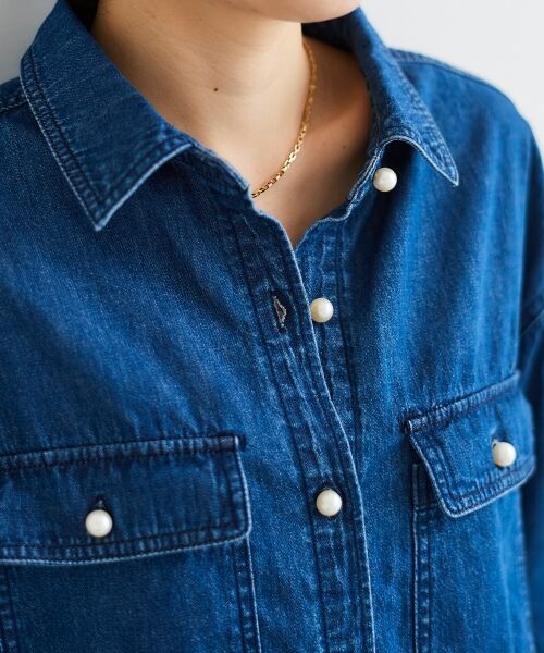 le.coeur blanc / ルクールブラン シャツ・ブラウス | パールボタンシャツ | 詳細30