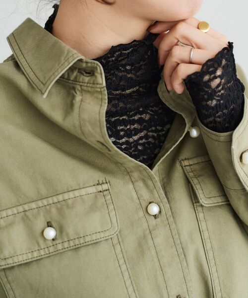 le.coeur blanc / ルクールブラン シャツ・ブラウス | パールボタンシャツ | 詳細8