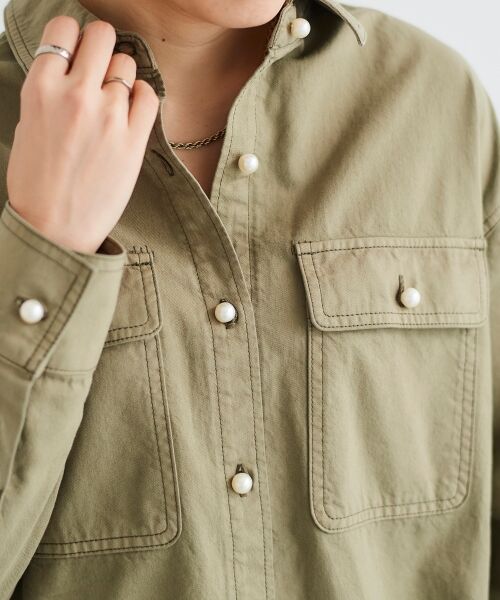 le.coeur blanc / ルクールブラン シャツ・ブラウス | パールボタンシャツ | 詳細9