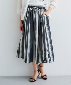 le.coeur blanc / ルクールブラン ロング・マキシ丈スカート | タフタギャザーボリュームスカート