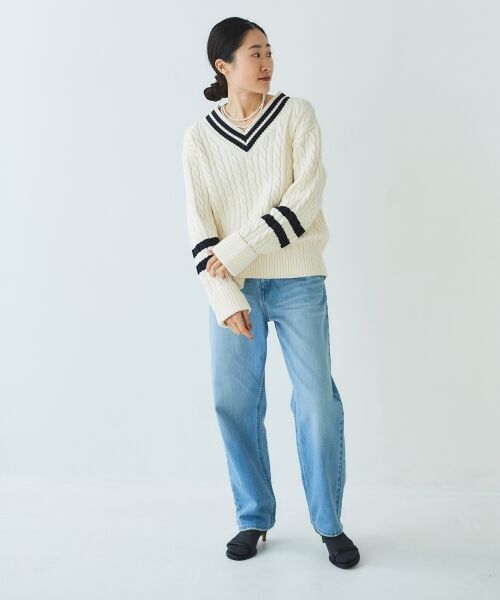 le.coeur blanc / ルクールブラン デニムパンツ | デニムソフトテーパード | 詳細17